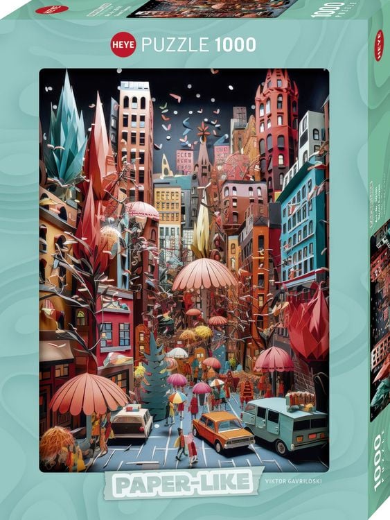 Produktbild: STREET CANYON, HEYE Puzzle von Rie Tokimatsu