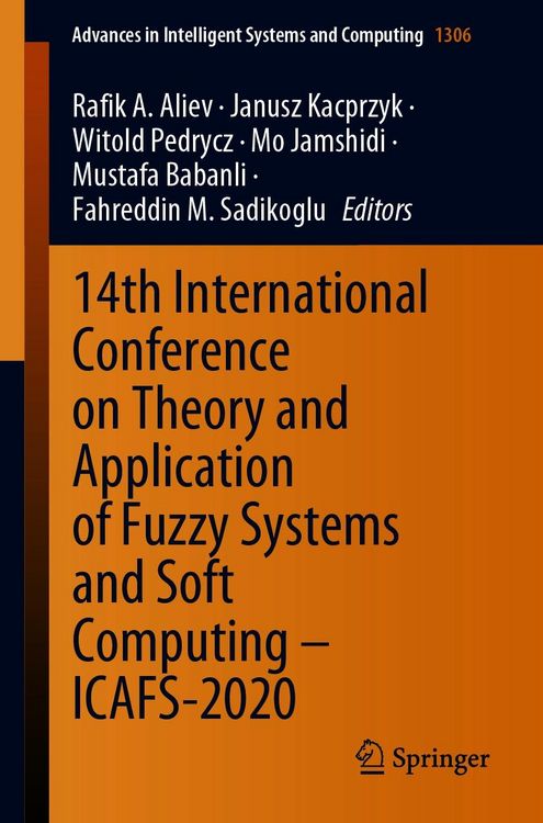 Produktbild: 14th International Conference on Theory and Application of Fuzzy Systems and Soft Computing - ICAFS-2020