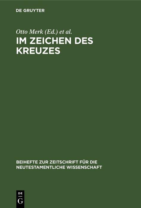 Produktbild: Im Zeichen des Kreuzes