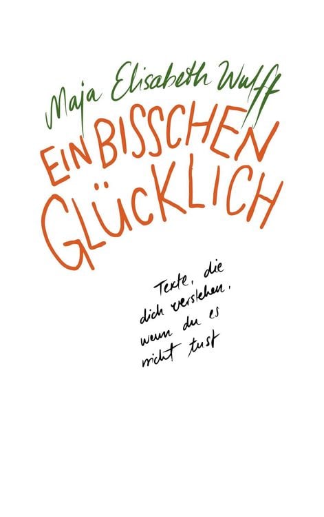 Produktbild: Ein bisschen gl&uuml;cklich