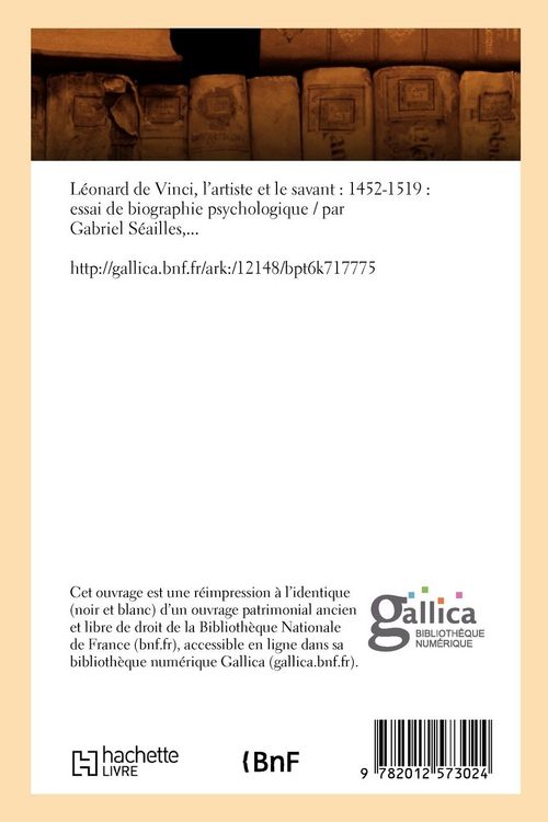 Produktbild: L&eacute;onard de Vinci, l'artiste et le savant