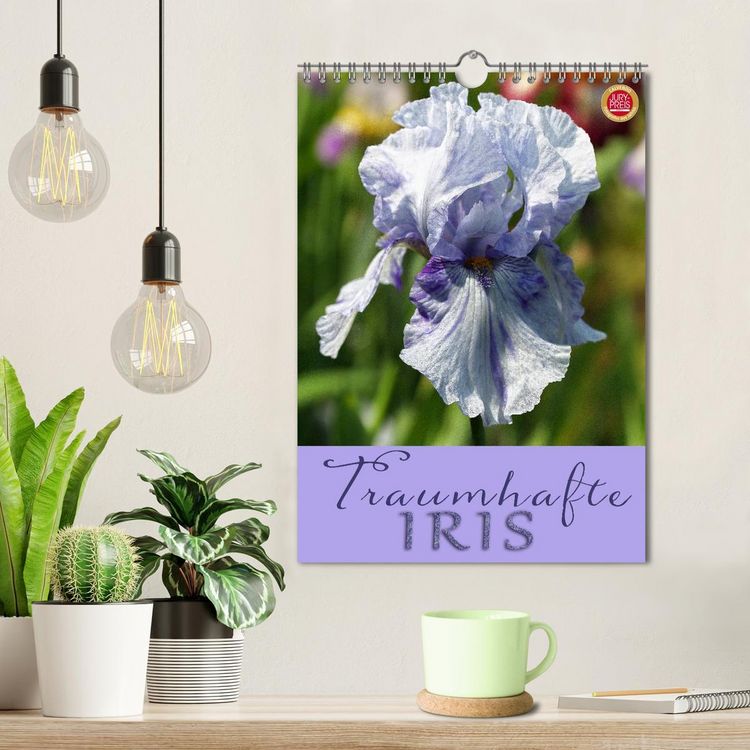 Produktbild: Traumhafte Iris (Wandkalender 2026 DIN A4 hoch), CALVENDO Monatskalender