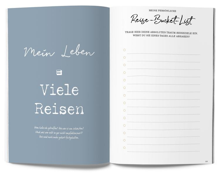 Produktbild: GuideMe Reisetagebuch Travel Memories &bdquo;Meine Reisen&ldquo;