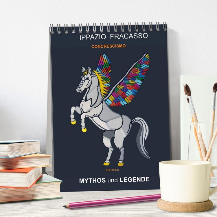 Produktbild: MYTHOS und LEGENDE (Tischkalender 2026 DIN A5 hoch), CALVENDO Monatskalender