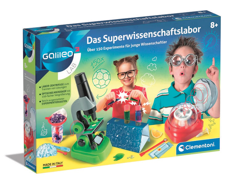 Produktbild: Das Superwissenschaftslabor (Experimentierkasten)