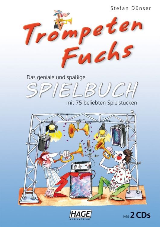 Produktbild: Trompeten Fuchs Spielbuch mit 2 CDs