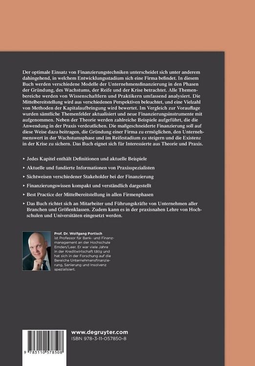 Produktbild: Finanzierung im Unternehmenslebenszyklus