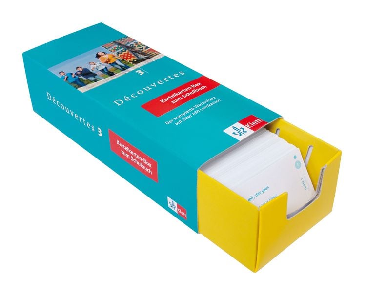 Produktbild: D&eacute;couvertes 3 - Vokabel-Lernbox zum Sch&uuml;lerbuch