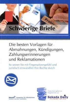 Produktbild: Schwierige Briefe