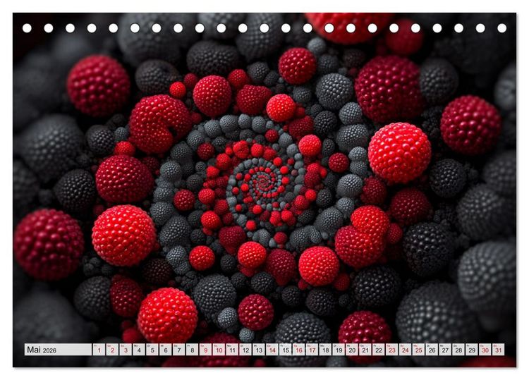 Produktbild: Fibonacci&rsquo;s Garten (Tischkalender 2026 DIN A5 quer), CALVENDO Monatskalender