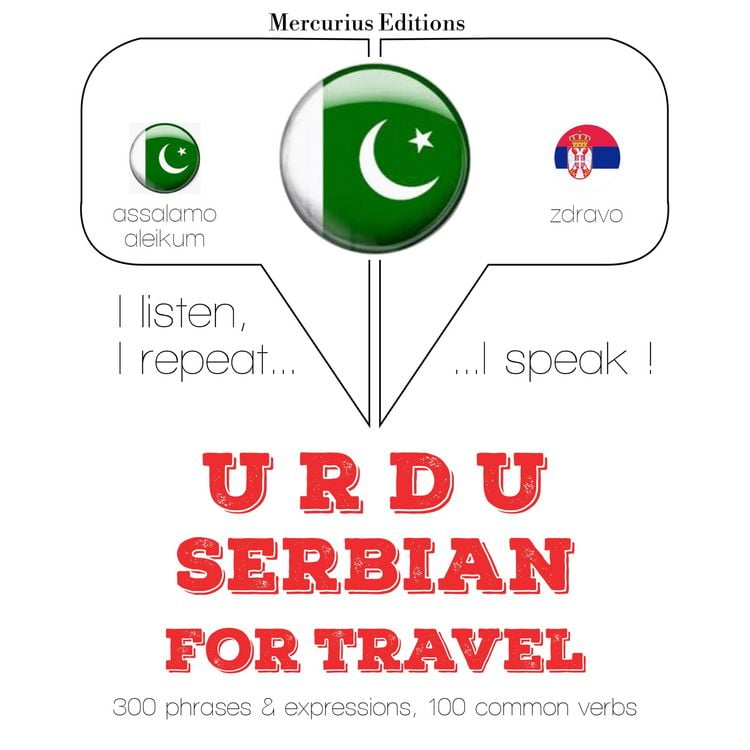 Produktbild: Travel words and phrases in Serbian