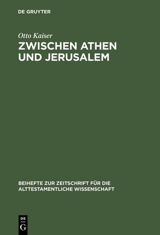 Produktbild: Zwischen Athen und Jerusalem