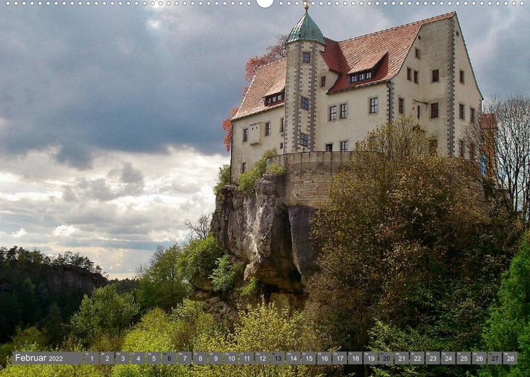 Produktbild: Burgromantik Burgen und Schl&ouml;sser in Deutschland (Wandkalender 2022 DIN A2 quer)