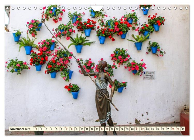Produktbild: Idyllisches Andalusien (Wandkalender 2026 DIN A4 quer), CALVENDO Monatskalender