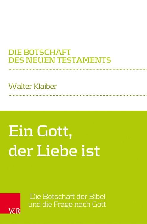 Produktbild: Ein Gott, der Liebe ist