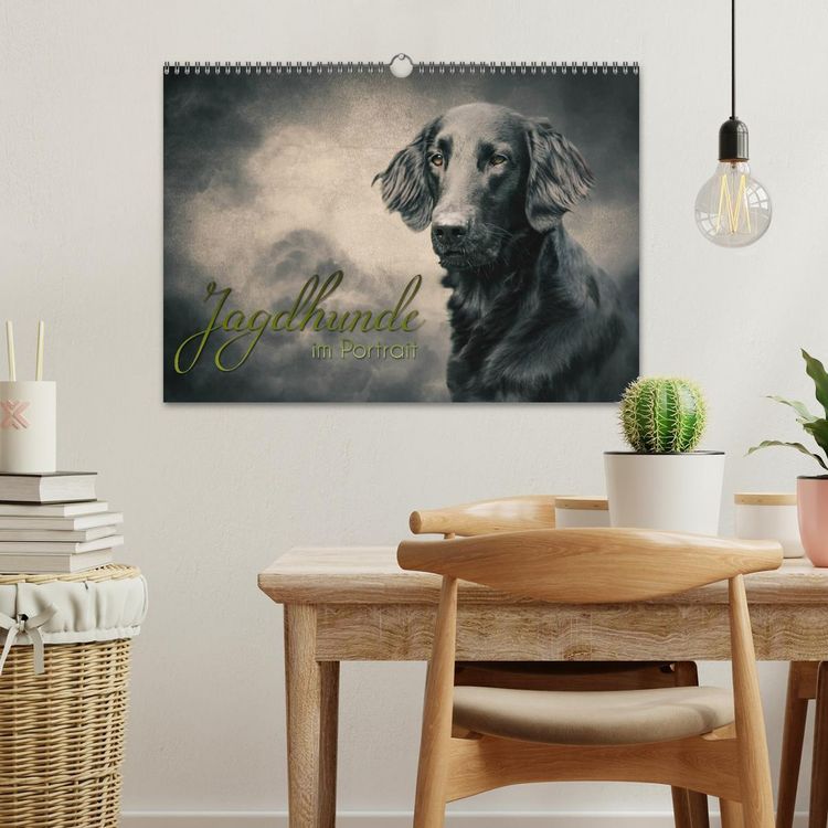 Produktbild: Jagdhunde im Portrait (Wandkalender 2026 DIN A3 quer), CALVENDO Monatskalender