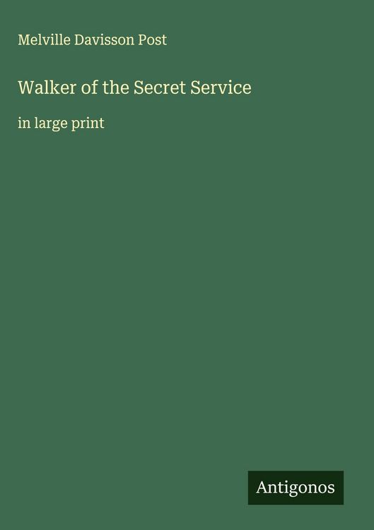 Produktbild: Walker of the Secret Service