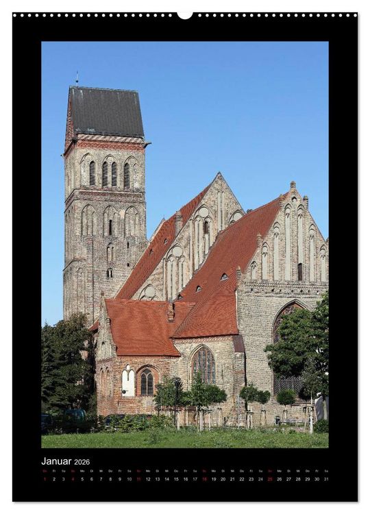 Produktbild: Anklam 2026 (hochwertiger Premium Wandkalender 2026 DIN A2 hoch), Kunstdruck in Hochglanz