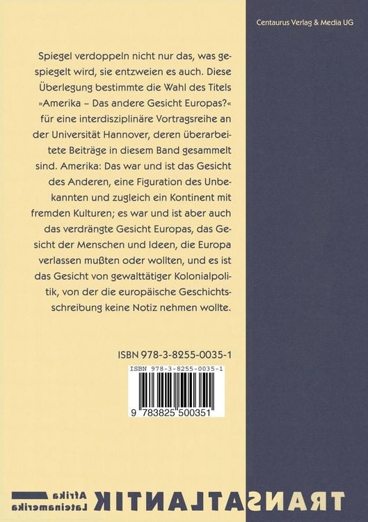 Produktbild: Amerika - Das andere Gesicht Europas