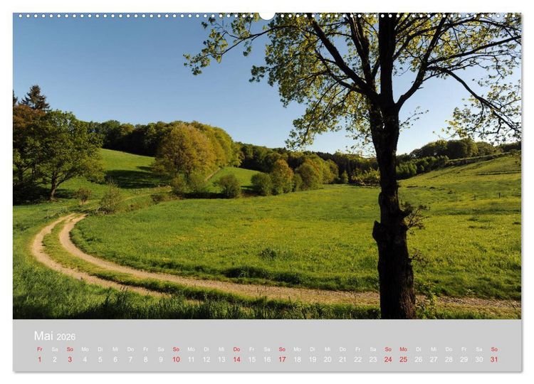 Produktbild: Das Bergische Land - wundersch&ouml;n (hochwertiger Premium Wandkalender 2026 DIN A2 quer), Kunstdruck in Hochglanz