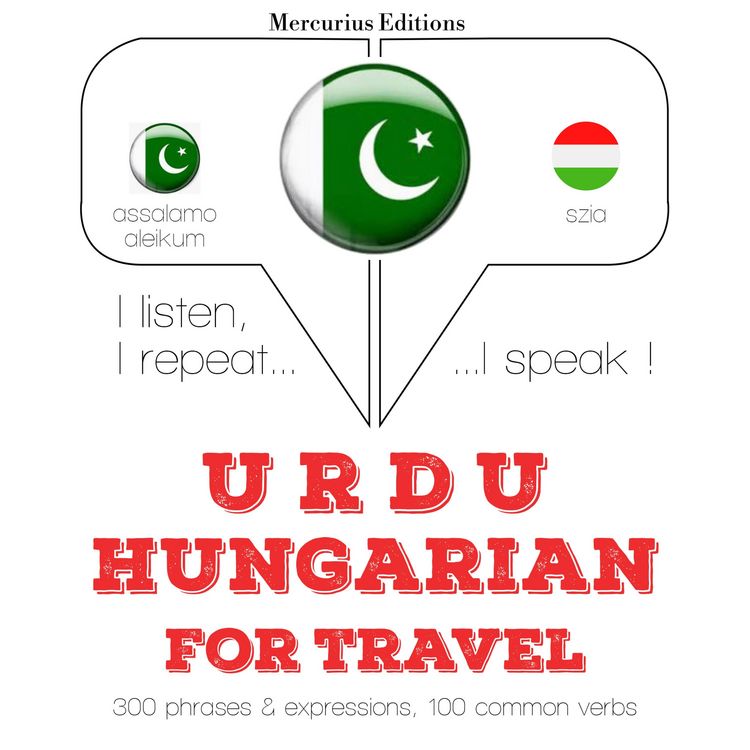 Produktbild: Travel words and phrases in Hungarian