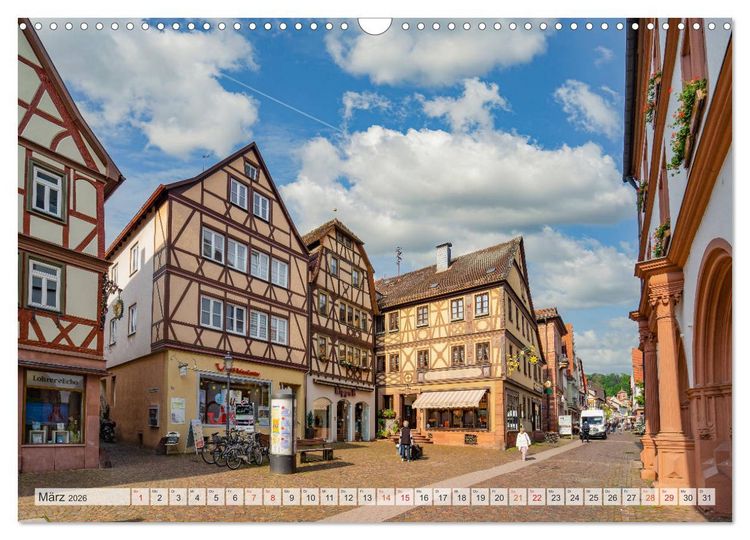 Produktbild: Lohr am Main Impressionen (Wandkalender 2026 DIN A3 quer), CALVENDO Monatskalender