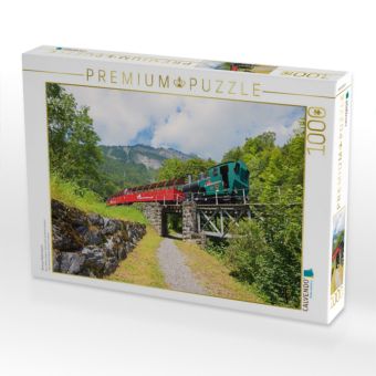 Produktbild: CALVENDO Puzzle Brienzer Rothornbahn | 1000 Teile Lege-Gr&ouml;&szlig;e 64x48cm Foto-Puzzle f&uuml;r gl&uuml;ckliche Stunden