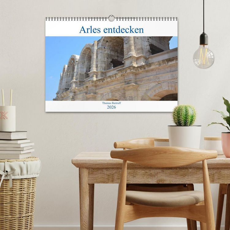 Produktbild: Arles entdecken (Wandkalender 2026 DIN A3 quer), CALVENDO Monatskalender