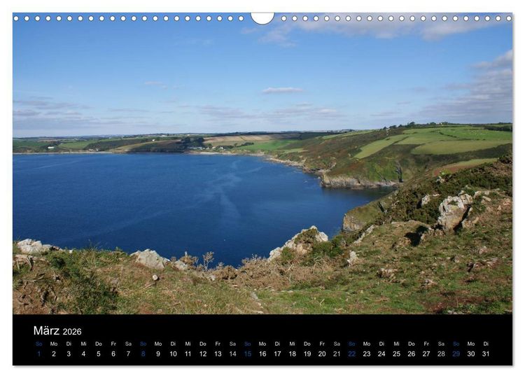 Produktbild: Anblicke und Ausblicke in Cornwall (Wandkalender 2026 DIN A3 quer), CALVENDO Monatskalender