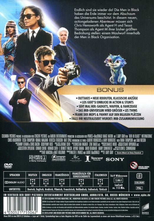 Produktbild: Men in Black: International