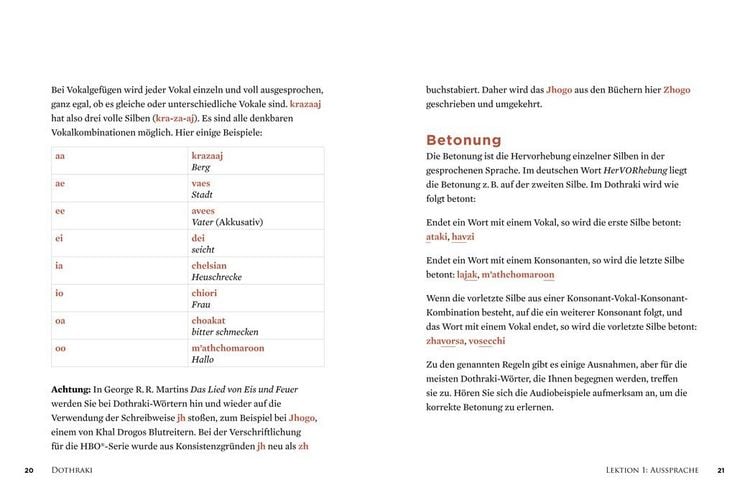 Produktbild: Living Language Dothraki