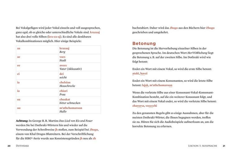 Produktbild: Living Language Dothraki