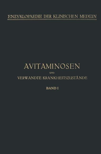 Produktbild: Avitaminosen und verwandte Krankheitszust&auml;nde