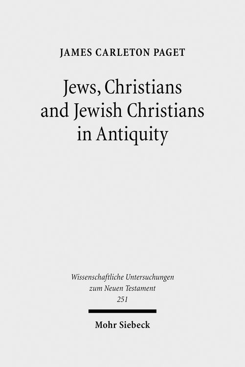 Produktbild: Jews, Christians and Jewish Christians in Antiquity