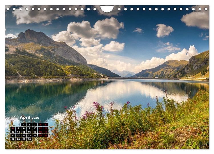 Produktbild: S&uuml;dtirol, traumhafte Berge und Seen by VogtArt (Wandkalender 2026 DIN A4 quer), CALVENDO Monatskalender