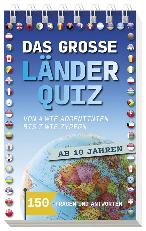 Produktbild: Das gro&szlig;e L&auml;nder-Quiz I ab 10 Jahren