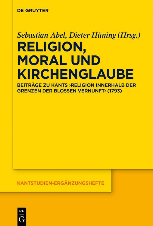Produktbild: Religion, Moral und Kirchenglaube