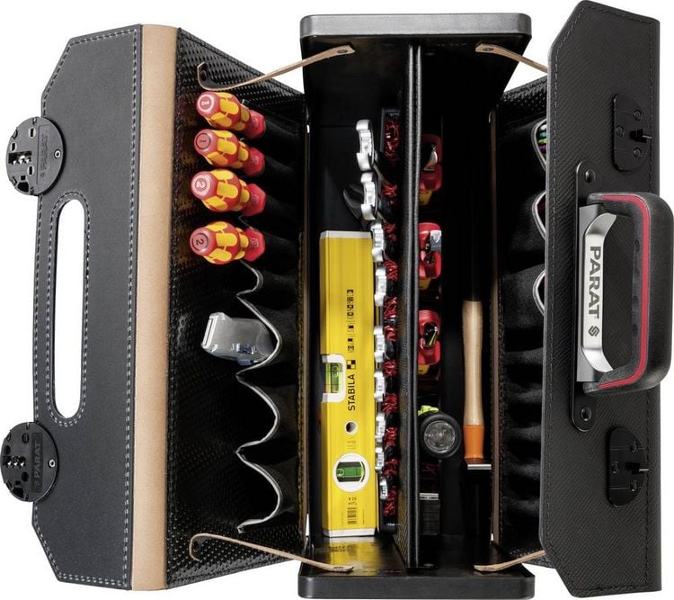 Produktbild: Werkzeugtasche TOP-LINE Plus CP-7 B420xT185xH315mm 24l Rindsleder PARAT
