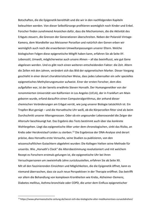 Produktbild: Verj&uuml;nge deine Gene!