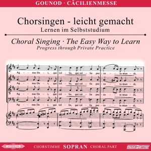 Produktbild: C&auml;cilienmesse, Chorstimme Sopran, 1 Audio-CD