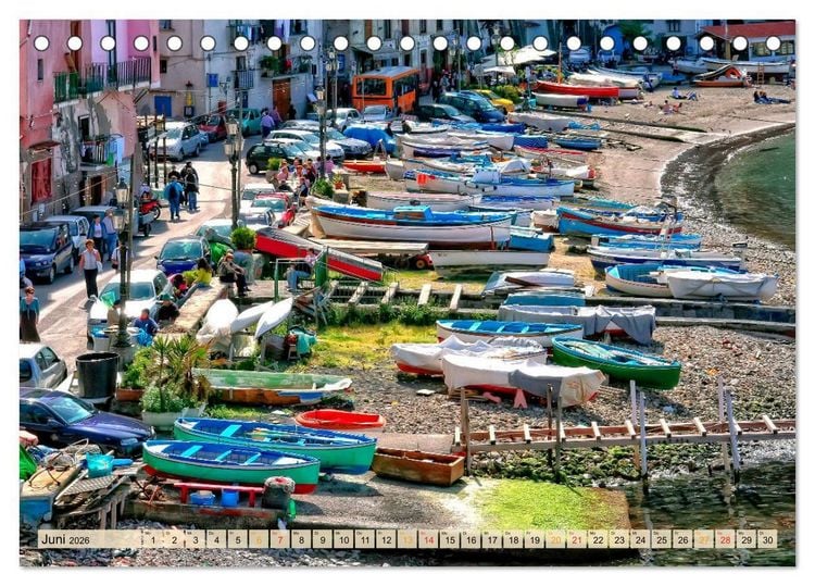 Produktbild: Sch&ouml;ne H&auml;fen zwischen Island und Barbados (Tischkalender 2026 DIN A5 quer), CALVENDO Monatskalender