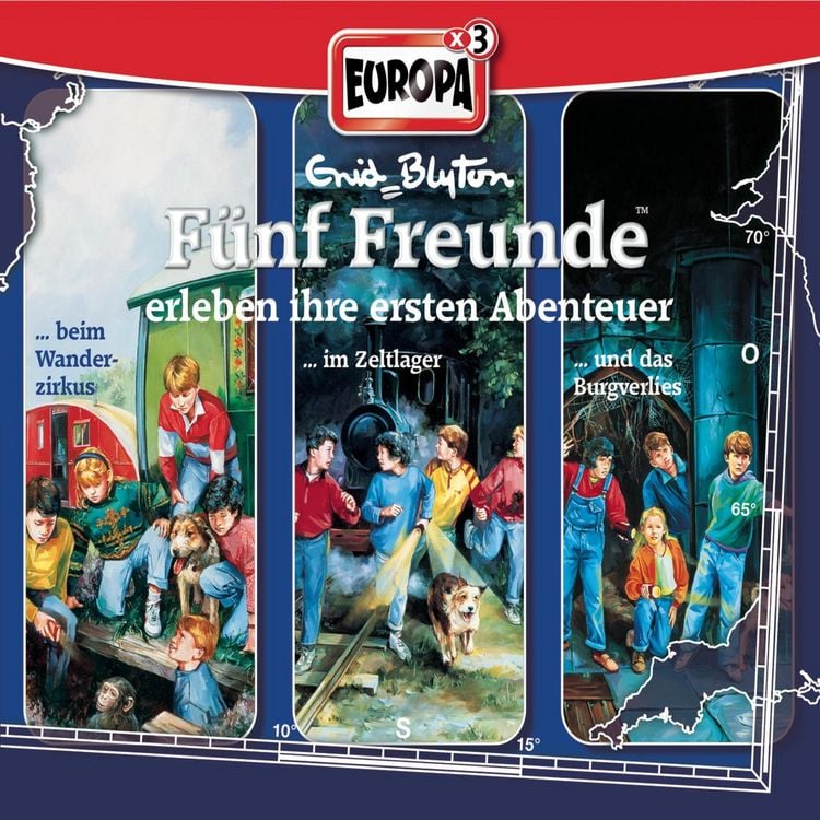 Produktbild: 3er-Box: F&uuml;nf Freunde erleben ihre ersten Abenteuer (Folgen 01-03)