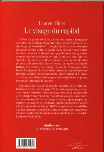 Produktbild: Le visage du capital