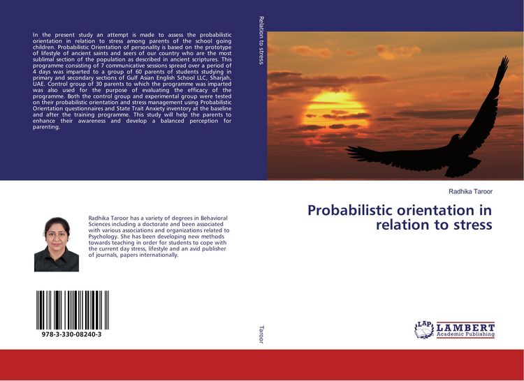 Produktbild: Probabilistic orientation in relation to stress