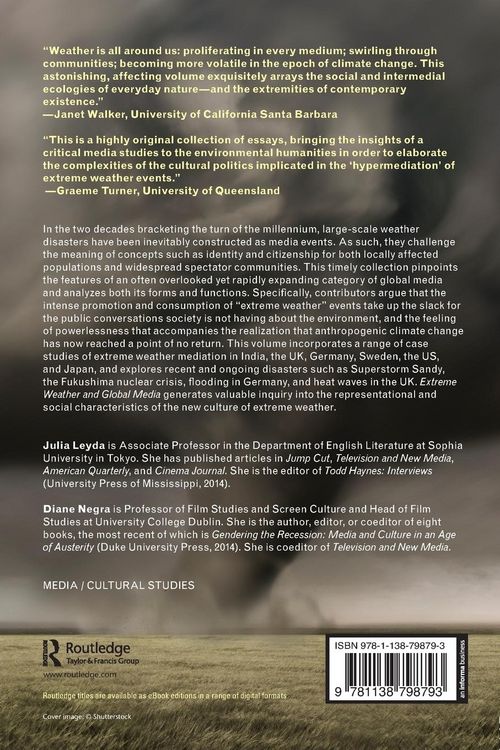 Produktbild: Extreme Weather and Global Media