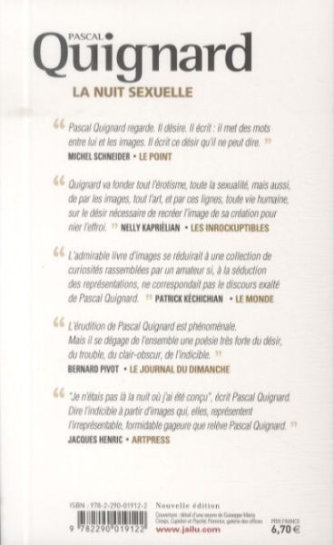 Produktbild: La nuit sexuelle
