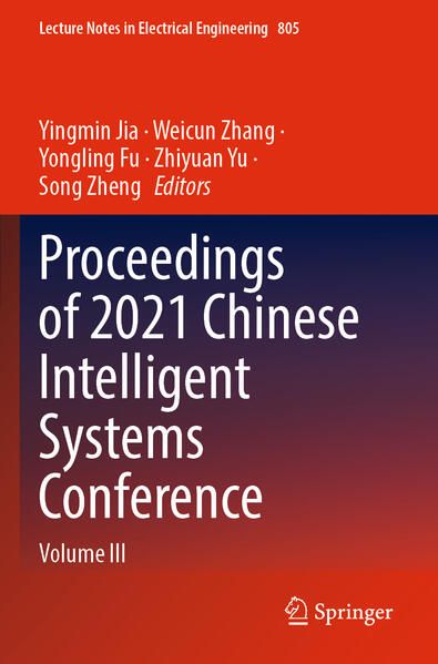 Produktbild: Proceedings of 2021 Chinese Intelligent Systems Conference