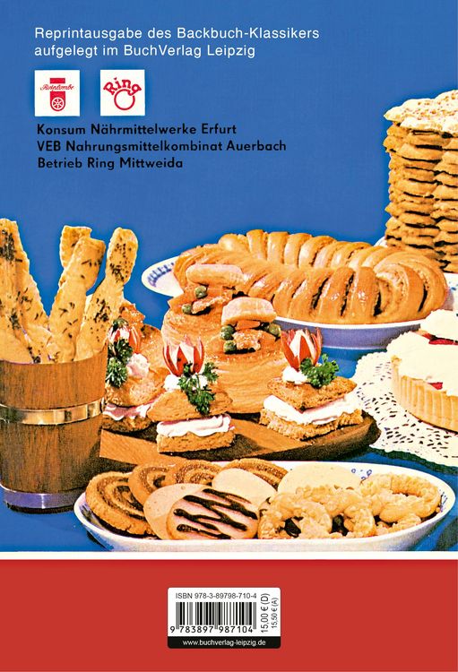 Produktbild: Das Backbuch - Reprint