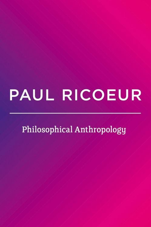 Produktbild: Philosophical Anthropology