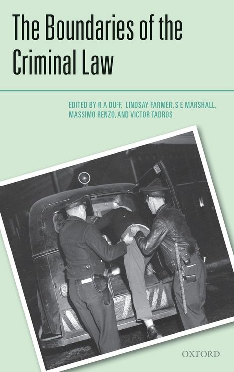 Produktbild: Boundaries Of Criminal Law Crim C